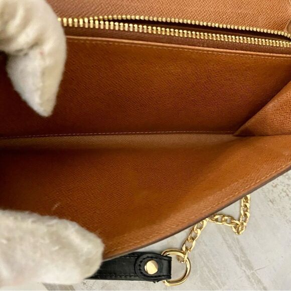 LOUIS VUITTON Monogram Sarah Bifold Wallet to Shoulder Bag 💼 TH0959 - Picture 15 of 15